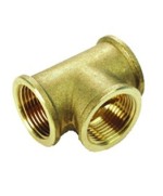 Ferramenta1.com | Idraulica - tee 130 ottone giallo d  1 - PZ 5