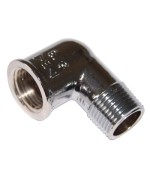 Ferramenta1.com | Idraulica - gomito mf 92 ottone cromato d 3/4 - PZ 10