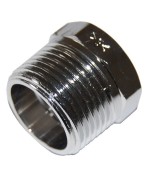 Ferramenta1.com | Idraulica - riduzione 241 ottone crom d 3/4x1/2 - PZ 10