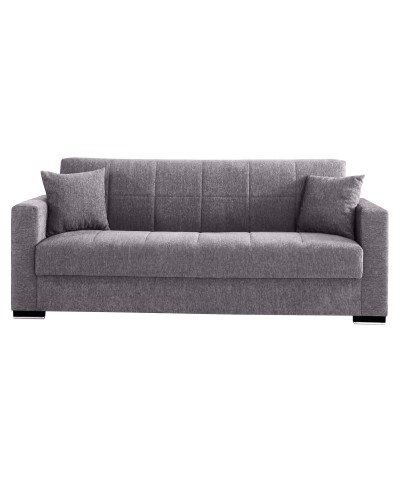 Ferramenta1.com | Divano prontoletto nora 3str grigio - PZ 1