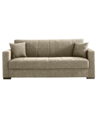 Ferramenta1.com | Divano prontoletto nora 3str beige - PZ 1