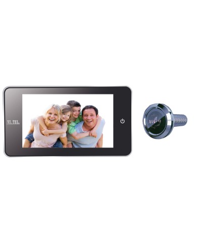 Ferramenta1.com | Spioncino 110 gradi digitale e0378 cromo sat. 4,0 - PZ 1