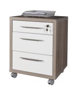 Ferramenta1.com | Disegno cassettiera 3 cassetti 45x48,5x63 i rovere bianco - PZ 1