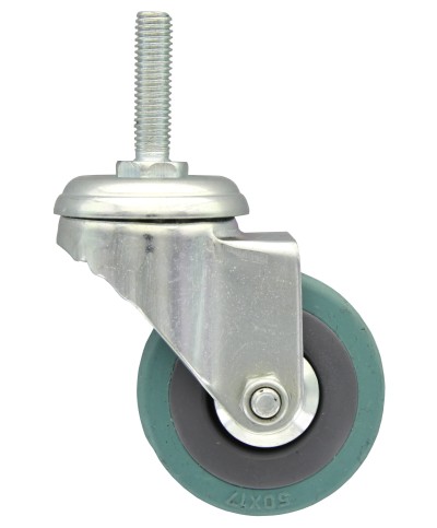 Ferramenta1.com | Bl ruota gommata con perno 50 mm da 2 pz - BL 4