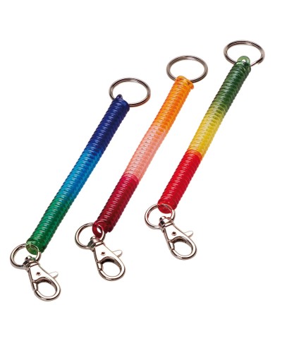 Ferramenta1.com | Pl portachiavi allungabile a spirale - PL 6