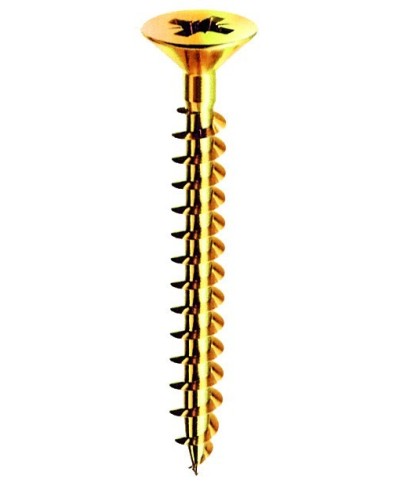 Ferramenta1.com | Sc viti per legno ottonate tp  4 x60 (pz.10)* - SC 5