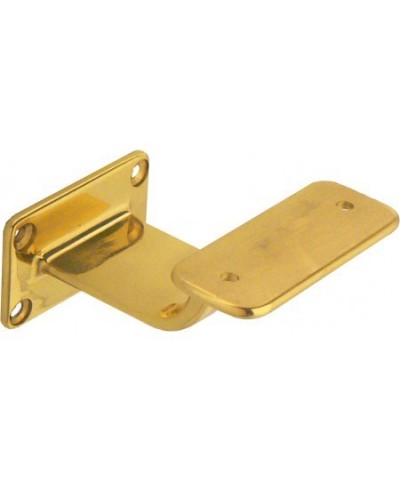 Ferramenta1.com | Bl supporto corrimano legno in ottone lucido - BL 5