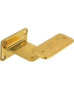 Ferramenta1.com | Bl supporto corrimano legno in ottone lucido - BL 5