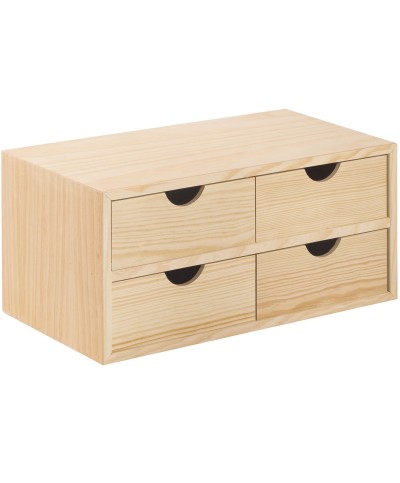 Ferramenta1.com | Cassettiera mini 4 cassetti 40x20x18,5 cm - PZ 2