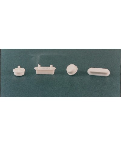 Ferramenta1.com | Bl paracolpo copriwater tondo d 23,5 mm 8 pz* - BL 6