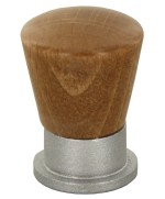 Ferramenta1.com | Pomolo conico legno ott 745a d 19 mm noce ch* - PZ 25