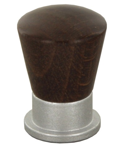 Ferramenta1.com | Pomolo conico legno ott 745a d 19 mm noce sc - PZ 25