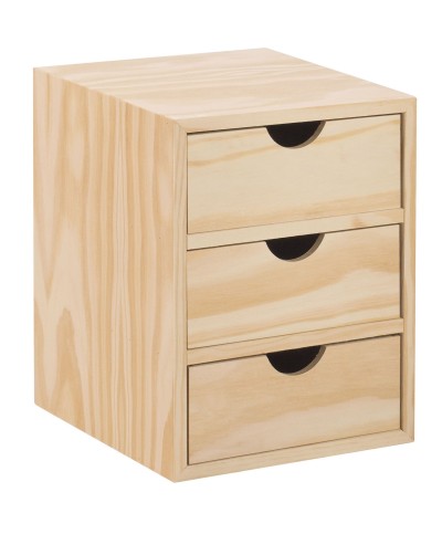 Ferramenta1.com | Cassettiera mini 3 cassetti 21x20x28 cm - PZ 1