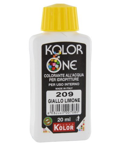 Ferramenta1.com | Colorante kolor one 20 ml giallo limone 209 - PZ 12
