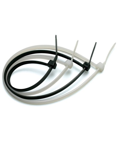 Ferramenta1.com | Fascetta cablaggio nera 2,5x100 mm  100  pz - CF 10