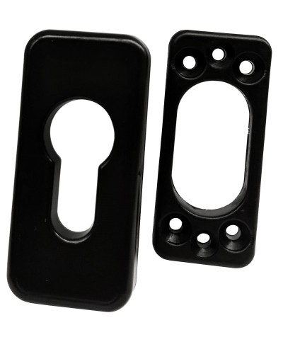 Ferramenta1.com | Bocchetta per persiane 32x8x68 mm ovale nylon - PZ 10