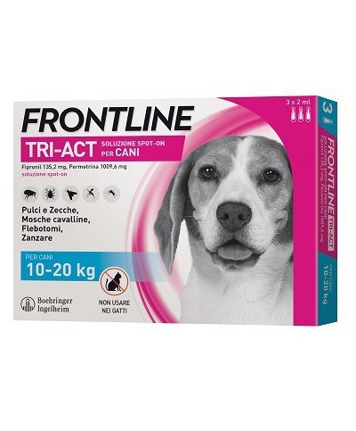 Ferramenta1.com | Frontline tri-act 10-20 kg 3 pipette - PZ 1