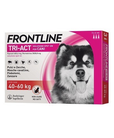 Ferramenta1.com | Frontline tri-act 40-60 kg 3 pipette - PZ 1