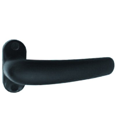 Ferramenta1.com | Mezza maniglia per persiana q 8 mm nylon nero - PZ 1