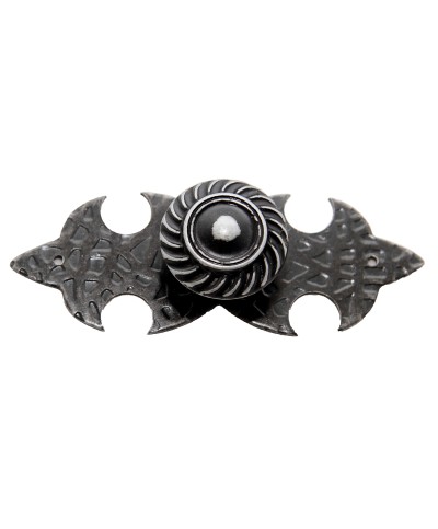 Ferramenta1.com | Pomolo ferro battuto 303 pomolo 30 base 100x37 - PZ 20