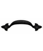 Ferramenta1.com | Maniglia ferro battuto 316  90 mm nero sfumato - PZ 25