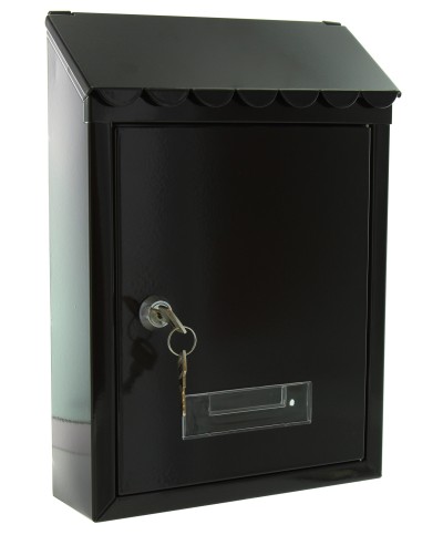 Ferramenta1.com | Cassetta postale garden acciaio nero tx0080 - PZ 6
