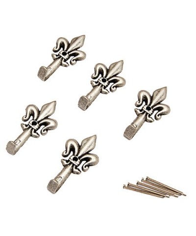 Ferramenta1.com | Bl gancio per quadro giglio 32 mm argen n. 0 5 pz* - BL 5