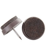 Ferramenta1.com | Sc sottosedia feltro+chiodo 26 mm marrone 8 pz* - SC 5