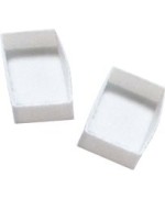 Ferramenta1.com | Tappo per profilo tenda napoli bianco - PZ 100