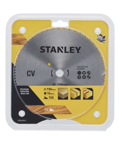 Ferramenta1.com | Piranha stanley sta10215 (x10215) lama circolare crom. mm.190 - PZ 1