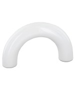 Ferramenta1.com | Maniglia zama 1121 32 23,5x40 mm bianco lucido - PZ 25