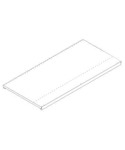 Ferramenta1.com | Zaf ripiano intero cm. 50x100 panna - PZ 2