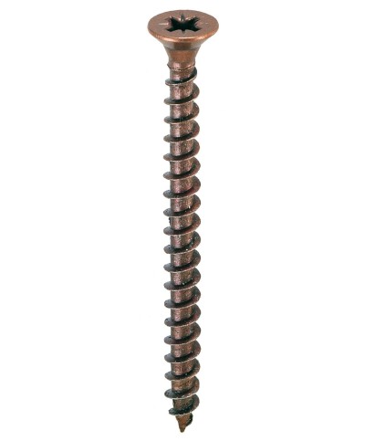 Ferramenta1.com | Viti per legno t. s. p. bronzate  6x140 - CE 1
