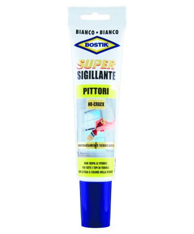 Ferramenta1.com | Bostik super sigillante acril. pittori 150ml - PZ 6