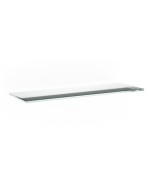 Ferramenta1.com | Mensola vitra 6 mm trasparente 12x45 cm - PZ 5