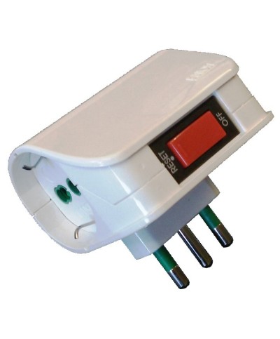 Ferramenta1.com | Fme 87.310 adattatore 10a 2p bip sch c/inter sicur - PZ 1