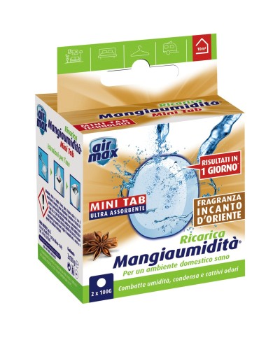 Ferramenta1.com | Airmax assorbiumidita ricarica minitab incanto doriente - PZ 6