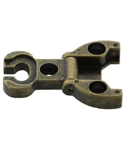 Ferramenta1.com | Cerniera per mobili a0054 bronzo antic 32x34 mm - PZ 10