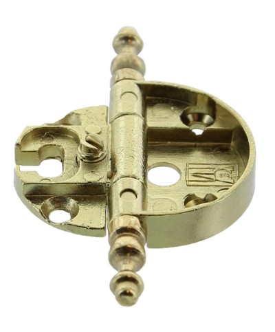 Ferramenta1.com | Cerniera per mobili a0057 ottonato 35x18 mm - PZ 10