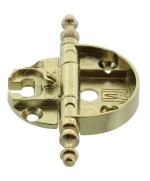 Ferramenta1.com | Cerniera per mobili a0057 ottonato 35x18 mm - PZ 10