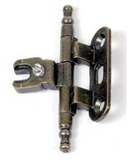 Ferramenta1.com | Cerniera per mobili a0058 bronzo antic 46x14 mm* - PZ 10