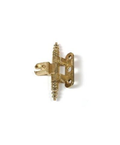 Ferramenta1.com | Cerniera per mobili a0113 ottonato 46x14 mm* - PZ 10