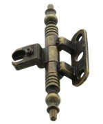 Ferramenta1.com | Cerniera per mobili a0114 bronzo antic 46x14 mm* - PZ 10