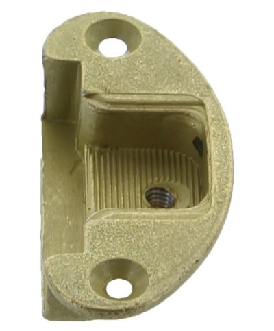 Ferramenta1.com | Basetta per cerniere art.a0069  ottonata - PZ 10