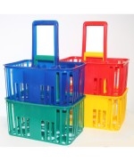 Ferramenta1.com | Cestello portabottiglie 6 posti colori assortiti - PZ 5