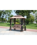 Ferramenta1.com | Dondolo harem in acciaio con moschiera - PZ 1