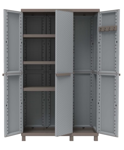 Ferramenta1.com | Armadio terry c rattan 3 ante 102x39xh170 t/p102a - PZ 1