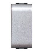 Ferramenta1.com | Life 4000 tec interruttore unipolare argento sat - PZ 12