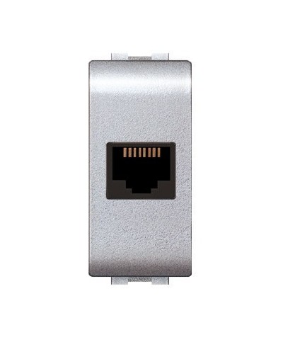 Ferramenta1.com | Life 4084 tec presa telefonica rj11 plug 6/4c arg - PZ 12