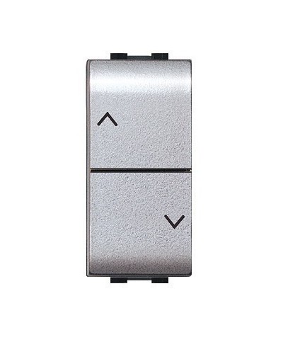 Ferramenta1.com | Life 4022 tec doppio pulsante p/tappar argento - PZ 1